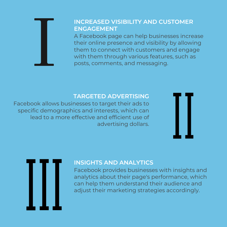 benefits of Facebook Business Page