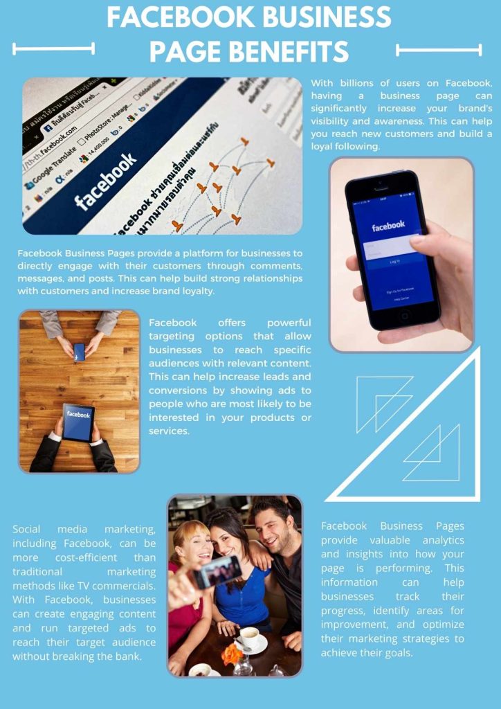 the benefits of creating a Facebook Business Page